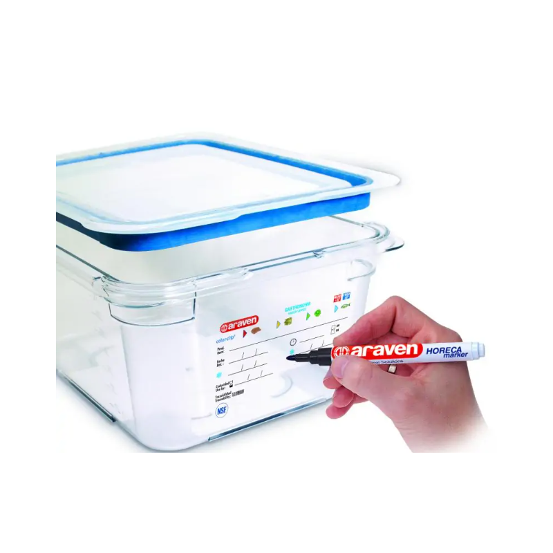 CUBETA PERFORADA GN 1/1 150MM 17.5L  6 UNIDADES DE ARAVEN 07825