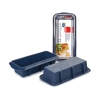 SET 2 MOLDES CAKE BLUEBERRY 15X6.5X4CM 0.25L 6 UNIDADES DE IBILI 870024