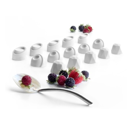 Molde silicona mini Panna Cotta 15 cavidades 30x17 cm | Profesional |