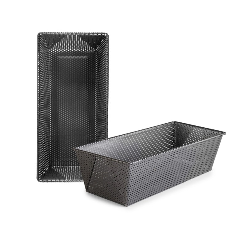 MOLDES CAKE PERFORADOS CROUS 25X11X7CM 6 UNIDADES DE IBILI 835125