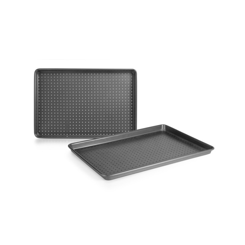 Bandeja perforada horno 39x27 Ibili Crous  | 6 uds | Profesional