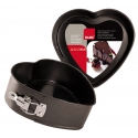 6 unidades de IBILI 826022 MOLDE DESMONTABLE CORAZON MOKA 22 CM