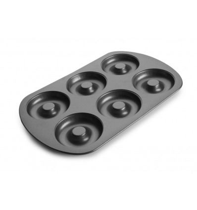 MOLDES ROSQUILLAS 6 CAVIDADES Ø8CM 6 UNIDADES DE IBILI 827300