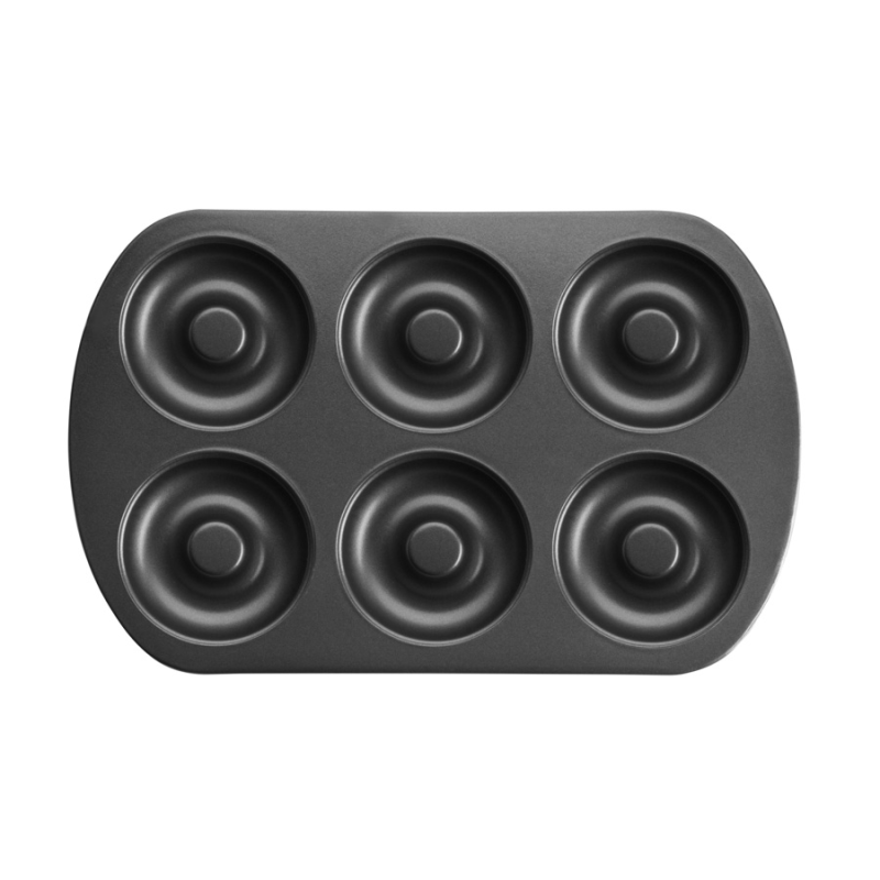 MOLDES ROSQUILLAS 6 CAVIDADES Ø8CM 6 UNIDADES DE IBILI 827300