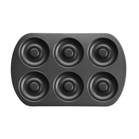 MOLDES ROSQUILLAS 6 CAVIDADES Ø8CM 6 UNIDADES DE IBILI 827300