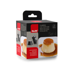 SETS DE 4 FLANEROS Ø8X5CM 6 UNIDADES DE IBILI 827800