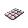 MOLDES MUFFIN 12 CAVIDADES 12 CAPSULAS 39X27X3.5CM 6 UNIDADES DE IBILI 827000