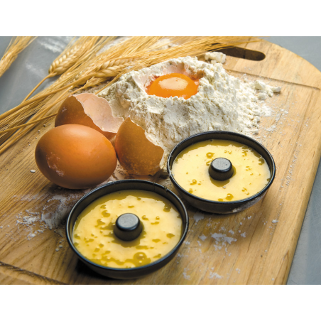 MOLDES SAVARIN MOKA 12X5CM 0.25L 6 UNIDADES DE IBILI 821812