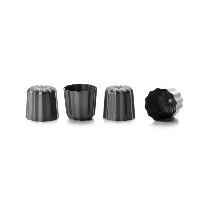 SETS DE 4 MOLDES CANELES Ø6CM 6 UNIDADES DE IBILI 828800