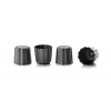 SETS DE 4 MOLDES CANELES Ø6CM 6 UNIDADES DE IBILI 828800