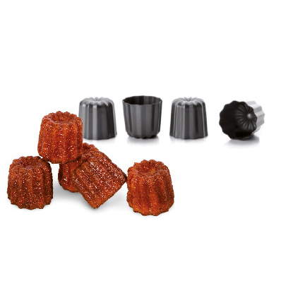 SETS DE 4 MOLDES CANELES Ø6CM 6 UNIDADES DE IBILI 828800