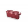 MOLDE ROJO PARA PAN CON TAPA 24.5X10X10CM DE IBILI 685900