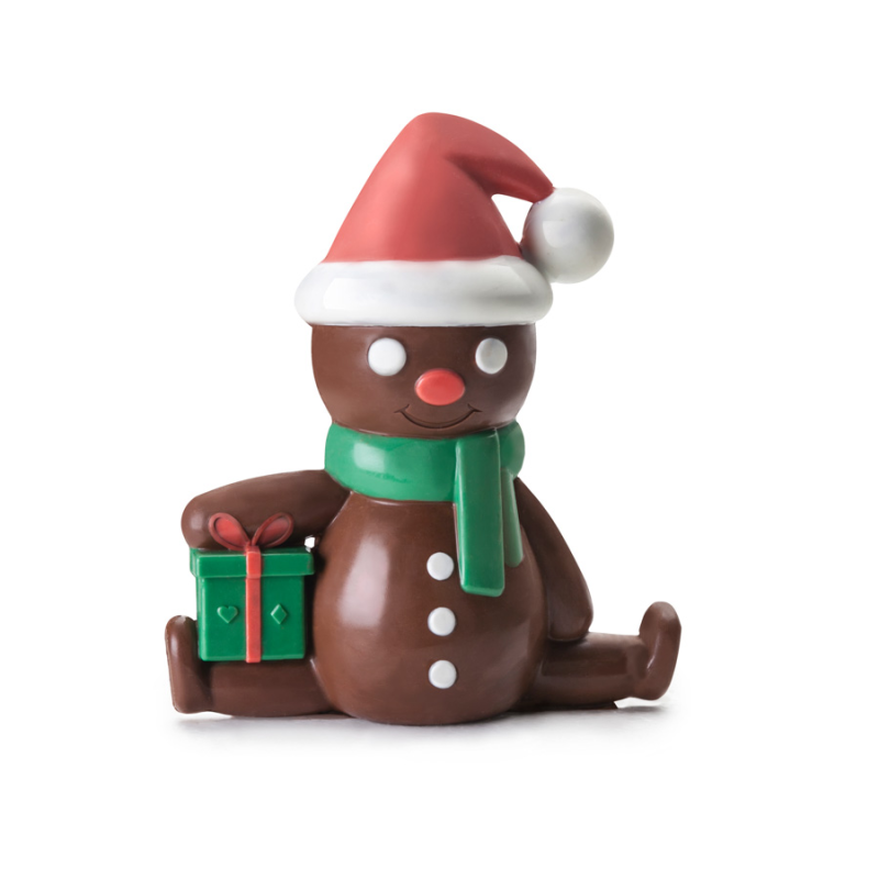 MOLDE MUÑECO GINGER 3D CHOCOLATE H. 20 CM DE IBILI 746200