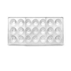 MOLDE BOMBÓN CÓNICO RIZADO 27X14X2.5CM DE IBILI 799400