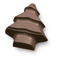 MOLDES BOMBON SILICONA NAVIDAD 10X21X2.5CM 6 UNIDADES DE IBILI 860312