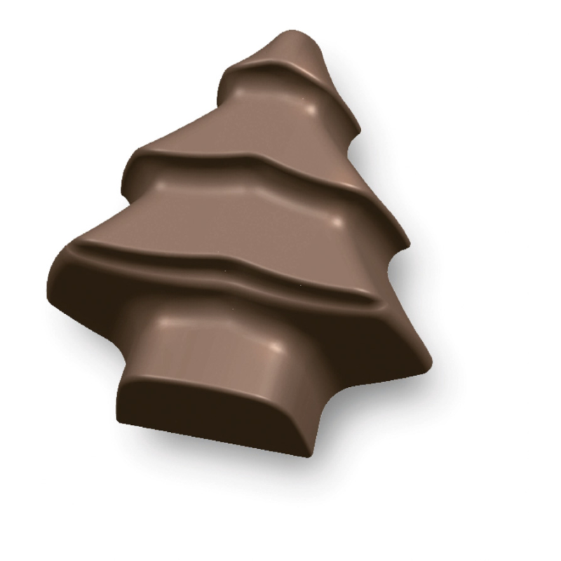 MOLDES BOMBON SILICONA NAVIDAD 10X21X2.5CM 6 UNIDADES DE IBILI 860312