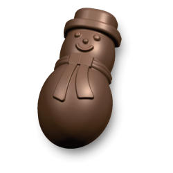 MOLDES BOMBON SILICONA NAVIDAD 10X21X2.5CM 6 UNIDADES DE IBILI 860312