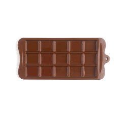 MOLDE TABLETA 3X5 ONZAS  18.5X9.5CM 6 UNIDADES DE IBILI 850310