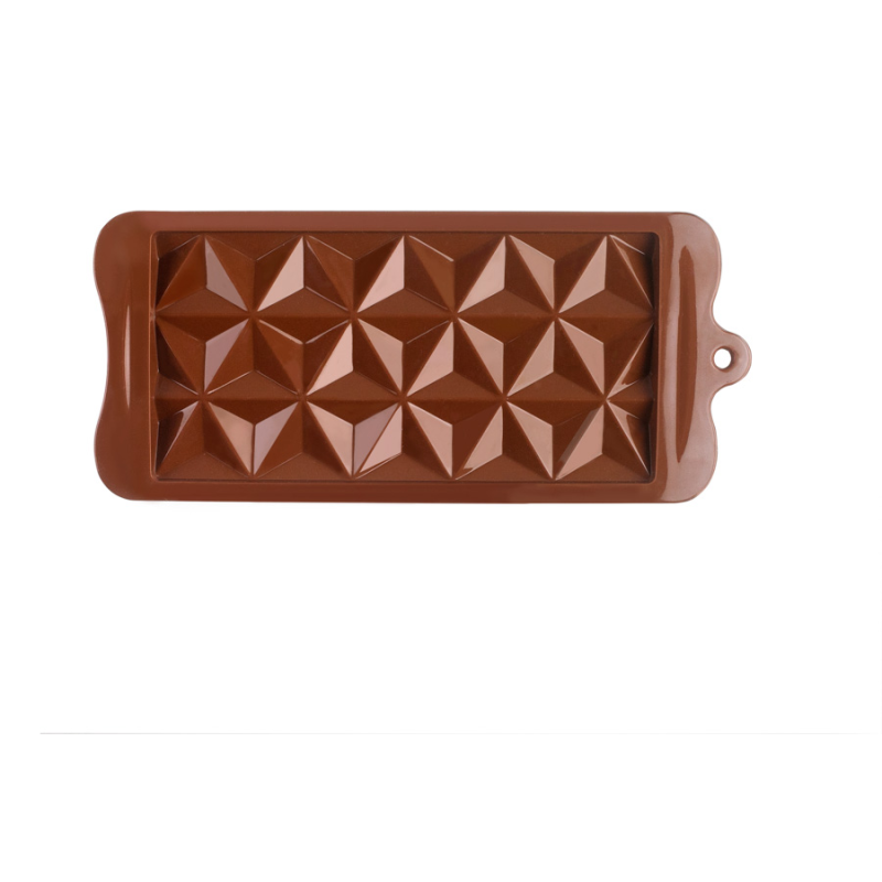 MOLDE TABLETA PIRAMIDES 18.2x9CM 6 UNIDADES DE IBILI 850320