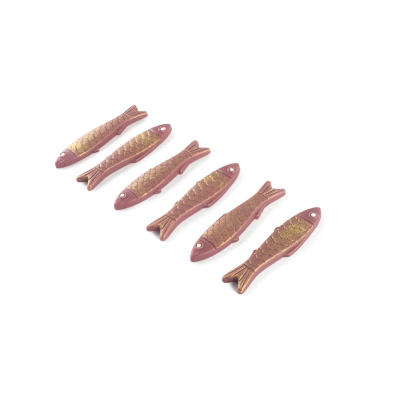 MOLDE BOMBON SARDINAS 22.5X10.5CM 6 UNIDADES DE IBILI 860315