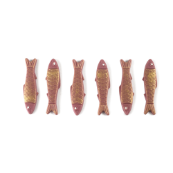 MOLDE BOMBON SARDINAS 22.5X10.5CM 6 UNIDADES DE IBILI 860315