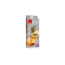 SET 2 MOLDES TURRON (TRONCO+ONZAS) 23X10X2CM 6 UNIDADES DE IBILI 793501