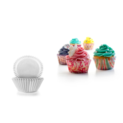 CAPSULAS REPOSTERIA BLANCAS (100UNDS.) 12 unidades de IBILI 735900