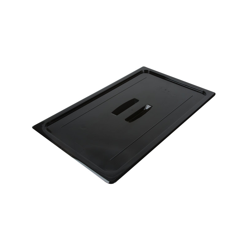 TAPA CON ASA GN 1/1 POLICARBONATO NEGRA CAMBRO