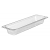 Cubeta GN 1/2 largo de policarbonato transparente 16.2 x 53 x 6.5 cm Capacidad 3 L CAMBRO 22LPCW-135