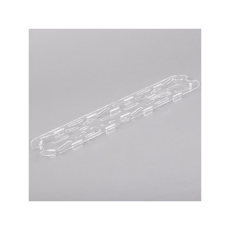 FONDO PERFORADO PARA DRENAJE GN 1/2 LARGO POLICARBONATO TRANSPARENTE