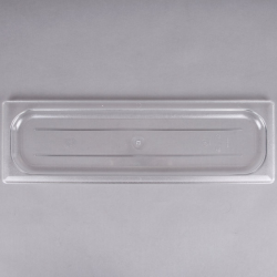 TAPA PLANA GN 1/2 POLICARBONATO TRANSPARENTE CAMBRO 16,2cm