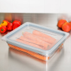 Cubeta GN 1/2 de policarbonato transparente 26.5 x 32.5 x 6,5 cm Capacidad 3.9 L CAMBRO 22CW-135