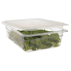 Cubeta GN 1/2 de policarbonato transparente 26.5 x 32.5 x10 cm Capacidad 5.9 L CAMBRO 24CW-135