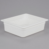 Cubeta GN 1/2 de policarbonato blanca 26.5 x 32.5 x10 cm Capacidad 5.9 L CAMBRO 24CW-148