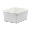 Cubeta GN 1/2 de policarbonato blanca 26.5 x 32.5 x15 cm Capacidad 8.9 L CAMBRO 26CW-148