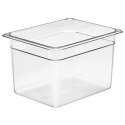 Cubeta GN 1/2 de policarbonato transparente 26.5 x 32.5 x 20 cm Capacidad 11.7 L CAMBRO 28CW-135