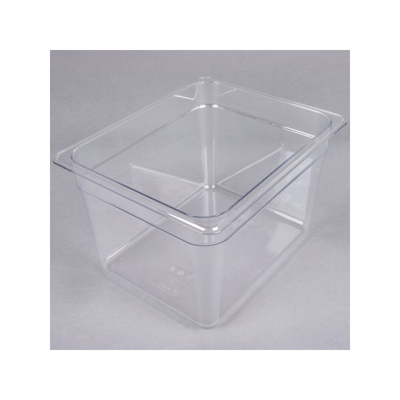 Cubeta GN 1/2 de policarbonato blanca 26.5x32.5x20 cm y 11.7 L