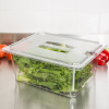 Strainer container GN 1/2 - 26.5 x 32.5 x 12.7 cm - Transparent Polycarbonate CAMBRO 25CLRCW-135