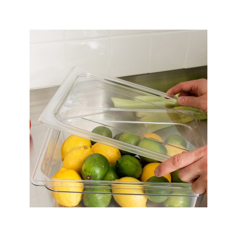 TAPA PLANA GN 1/2 POLICARBONATO TRANSPARENTE CAMBRO