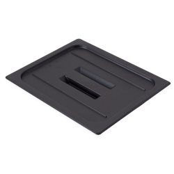 TAPA CON ASA GN 1/2 POLICARBONATO NEGRA CAMBRO
