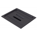 TAPA CON ASA GN 1/2 POLICARBONATO NEGRA CAMBRO 20CWCH-110