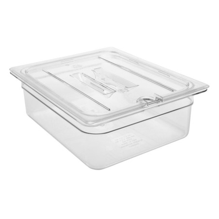 TAPA CON MUESCA Y ASA GN 1/2 POLICARBONATO TRANSPARENTE CAMBRO