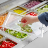 COUVERCLE AVEC ENCOCHE ET POIGNÉE GN 1/2 POLYCARBONATE TRANSPARENT CAMBRO 20CWCHN-135