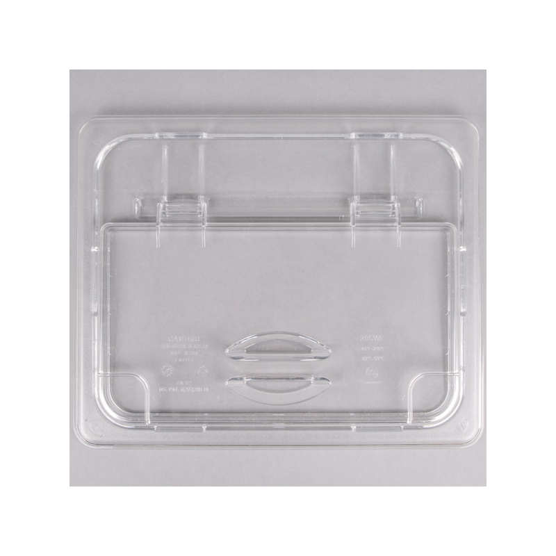TAPA CON BISAGRA FLIPLID GN 1/2 POLICARBONATO TRANSPARENTE CAMBRO