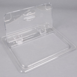 TAPA CON BISAGRA FLIPLID GN 1/2 POLICARBONATO TRANSPARENTE CAMBRO