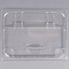 TAPA CON BISAGRA FLIPLID Y MUESCA GN 1/2 POLICARBONATO TRANSPARENTE CAMBRO 20CWLN-135