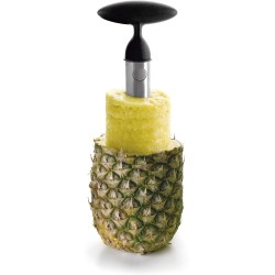 Cortador - pelador de piña. Juego compelto con bote. Lacor 60393