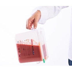 Contenedor cuadrado de popipropileno 6 litros_ARAVEN 11853