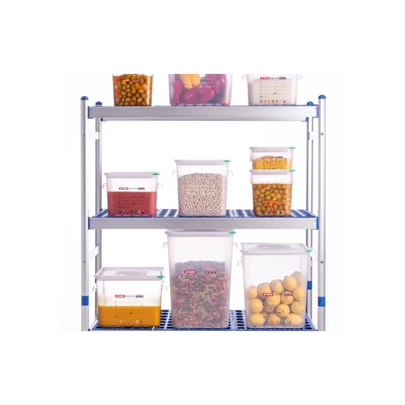 Contenedor cuadrado de popipropileno 6 litros_ARAVEN 11853