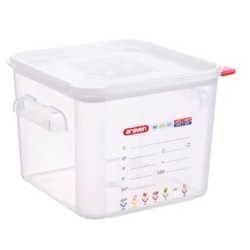 Contenedor cuadrado de popipropileno 6 litros_ARAVEN 11853